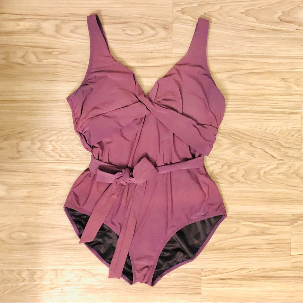 Lands End One Piece Swim Suit